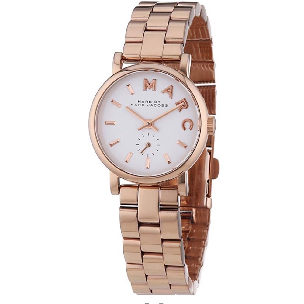 Rose Gold MARC BY MARC JACOBS “Baker” Watch